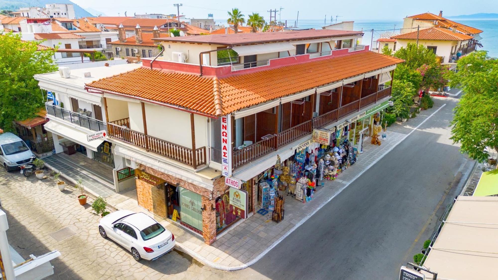 Athos Guest House Pansion อูรานูโปลี ภายนอก รูปภาพ
